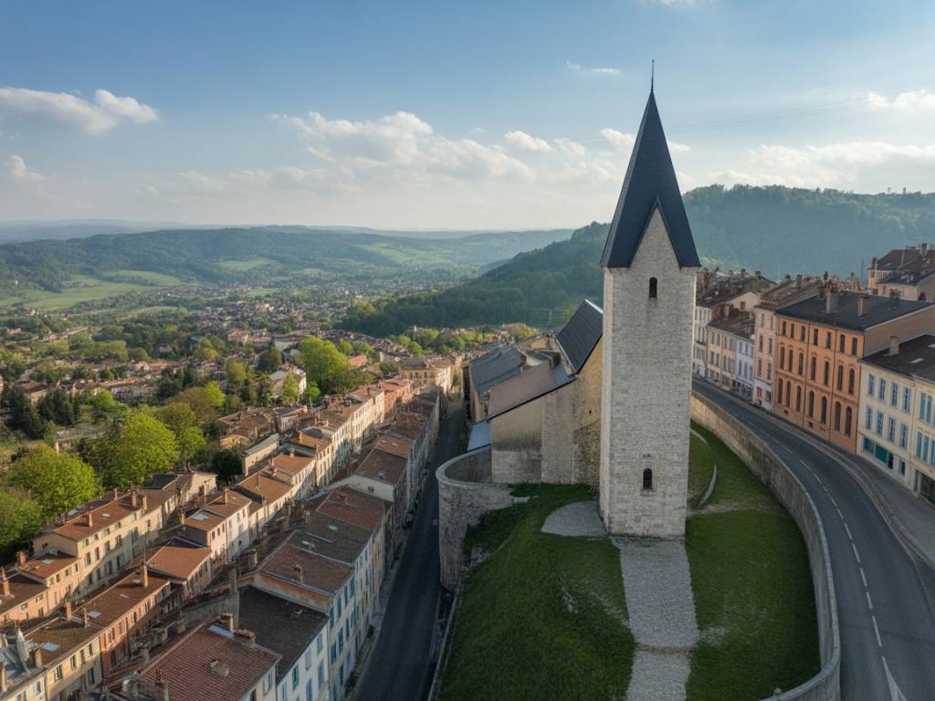 Balade monts du lyonnais : idées de circuits à la journée entre crêtes, forêts et villages